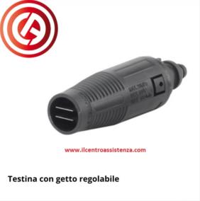 Testina con getto regolabile (41564)